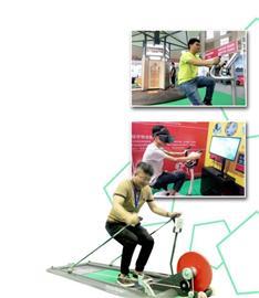 健身房里騎車“周游”世界 科技賦能全民健身新體驗(yàn)